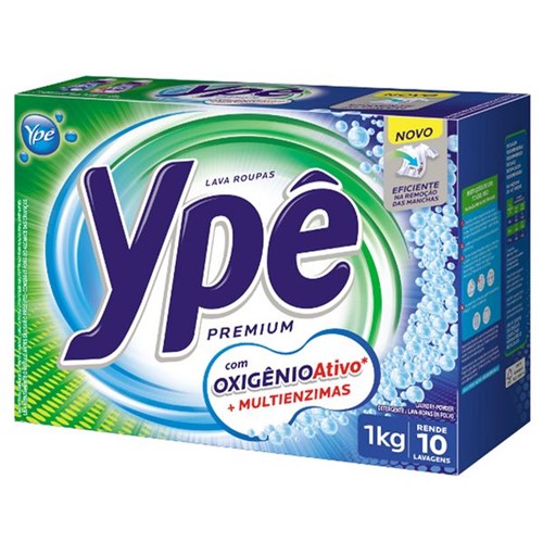Detergente em Pó Ypê Premium Tradicional 1kg