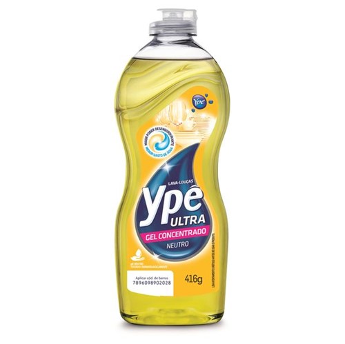 Detergente Gel Ype Ultra 416g Neutro