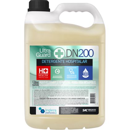 Detergente Hospitalar Neutro Ultraguard DN200 Ingleza