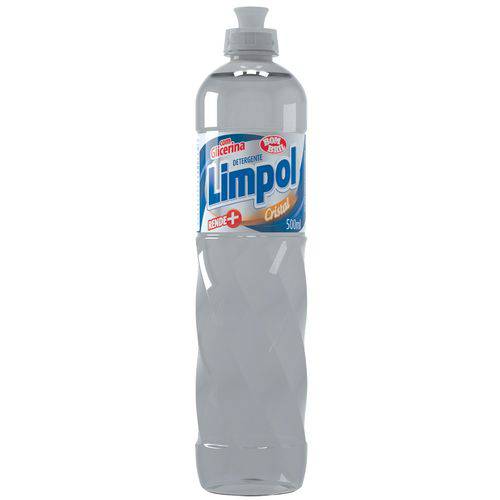Detergente Líquido Limpol Cristal 500ml