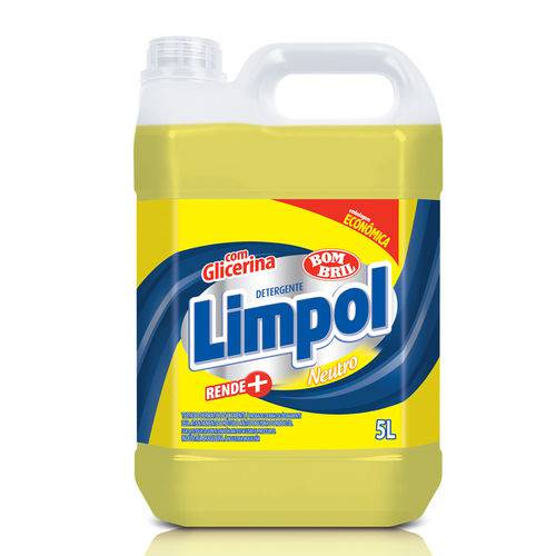 Detergente Líquido Neutro Limpol 5 Litros - Bombril