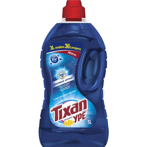 Detergente Liquido Tixan Ype P/roup Primaver 3lts