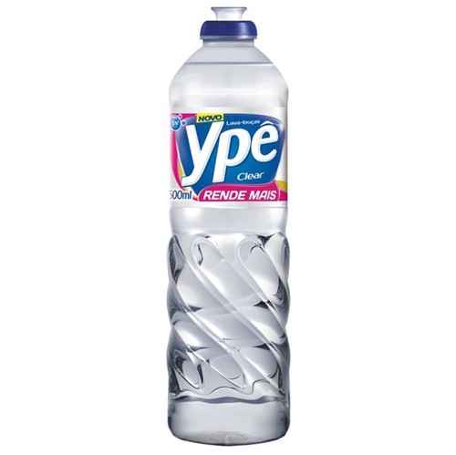 Detergente Liquido Ype 500ml Clear