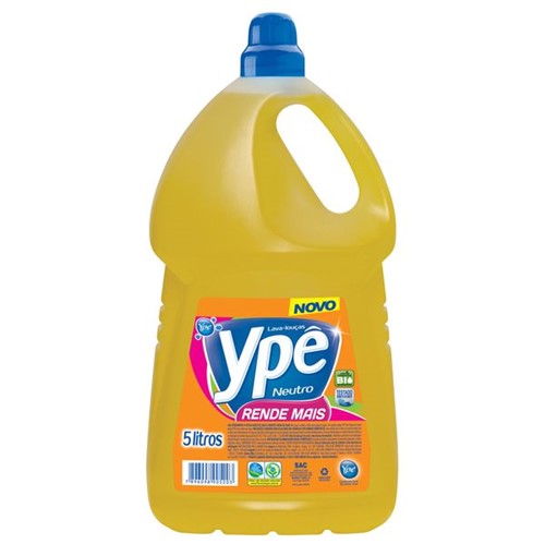 Detergente Liquido Ype 5l Neutro