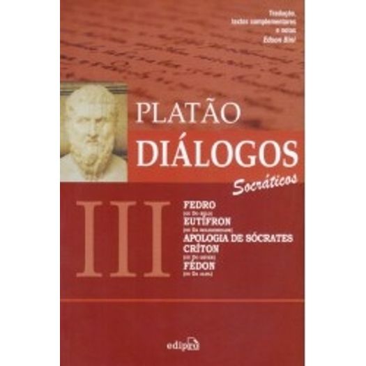 Dialogos Iii - Platao - Edipro