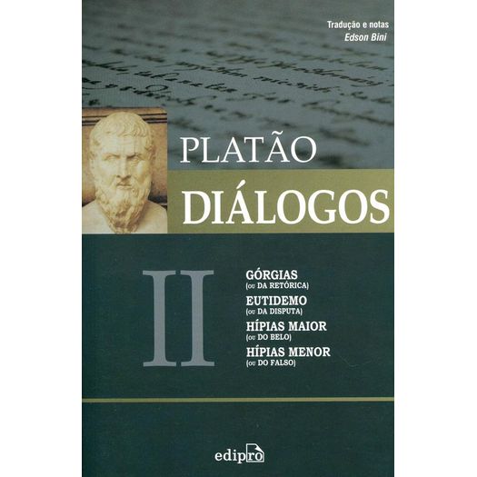 Dialogos Platao Ii - Edipro