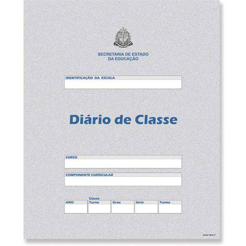 Diario de Classe Bimestral Estado Sao Paulo 8fl Unica Grafica Pct.c/10