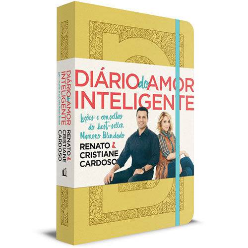 Diário do Amor Inteligente - Renato e Cristiane Cardoso - Capa Amarela