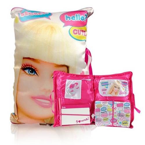 Diário Travesseiro Secreto da Barbie
