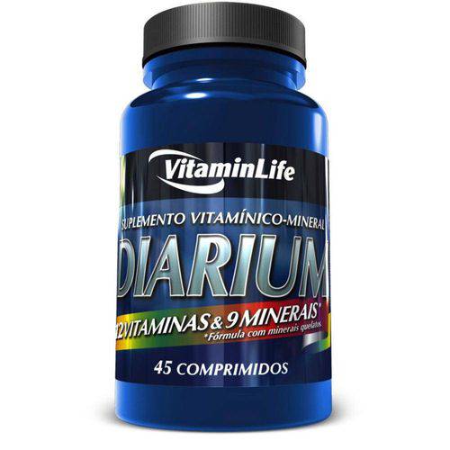 Diarium (12 Vitaminas 9 Minerais) 45 Comprimidos