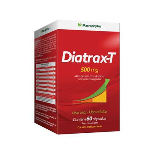 Diatrax-t 60 Cáps Precursor Hormonal Macrophytus