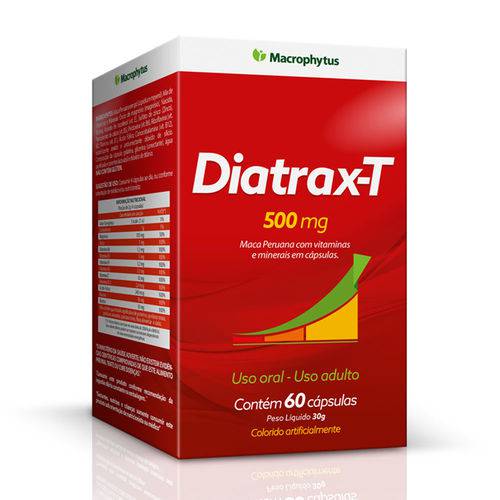 Diatrax-t (precursor Hormonal) Macrophytus - 60caps