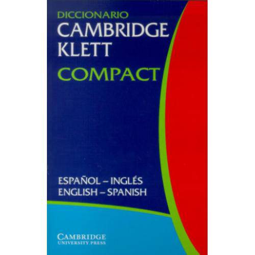 Diccionario Cambridge Klett Compact Espanol - Ingles - Cambridge
