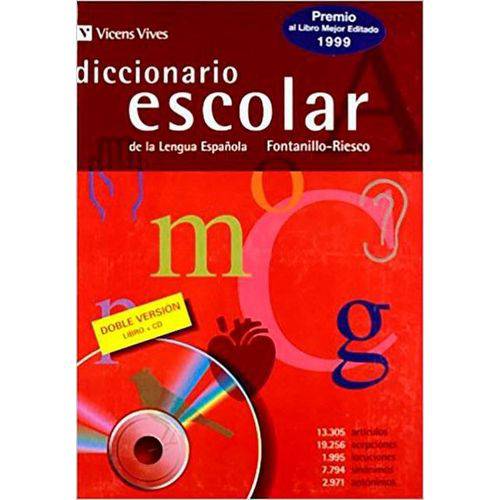 Diccionario Escolar Lengua Espanola C/ Cd-rom