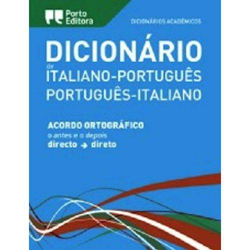 Dicionario Academico de Italiano-Portugues/ Pt-Ita