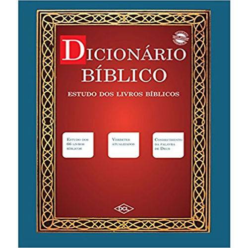 Dicionario Biblico - Estudo dos Livros Biblicos