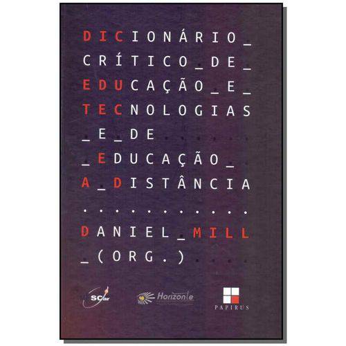 Dicionário Crítico de Educação e Tecnologias e de Educação a Distância