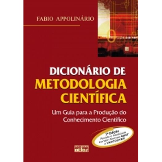 Dicionário de Metodologia Científica