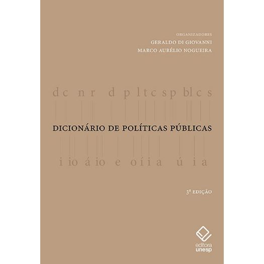 Dicionario de Politicas Publicas - Unesp