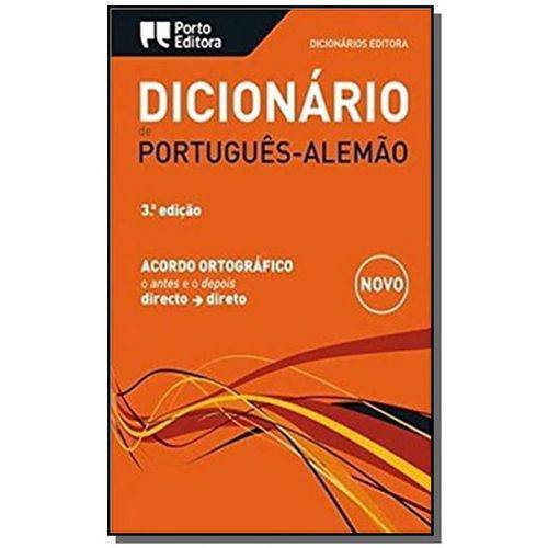 Dicionario de Portugues Alemao Editora