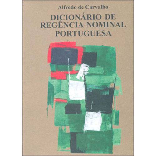 Dicionario de Regencia Nominal Portuguesa
