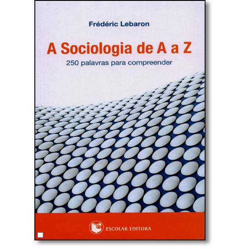Dicionário de Sociologia de a A Z: 250 Palavras para Compreender