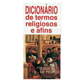 Dicionário de Termos Religiosos e Afins | SJO Artigos Religiosos