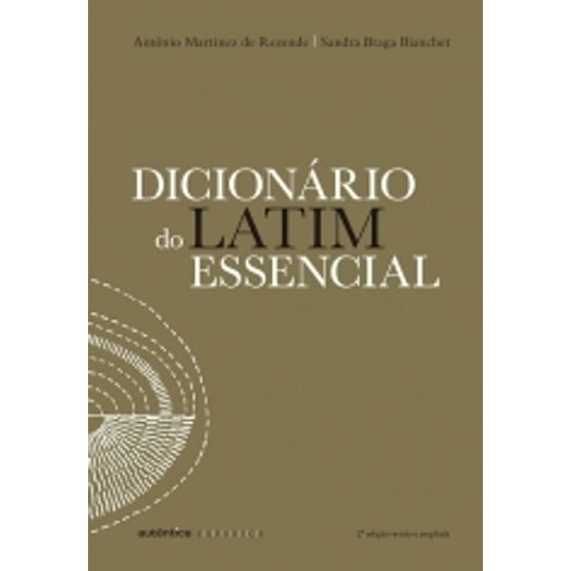 Dicionario do Latim Essencial - Autentica