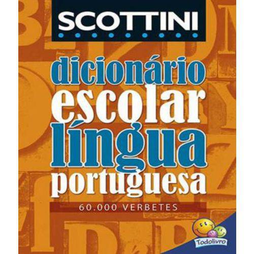 Dicionario Escolar da Lingua Portuguesa - 60.000 Verbetes