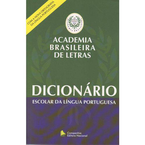 Dicionário Escolar da Lingua Portuguesa