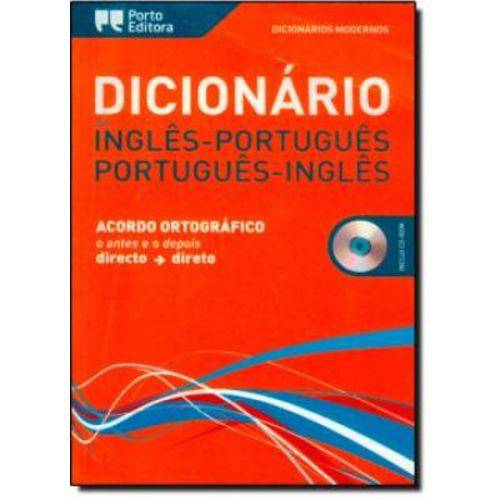 Dicionario Ingles/portugues - Portugues/ingles - Acordo Ortografico