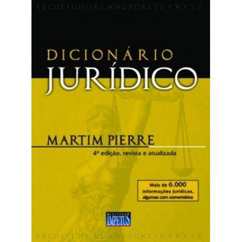 Dicionário Jurídico - 4ª Ed. 2009