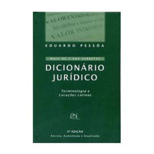 Dicionário Jurídico - 3ª Edição