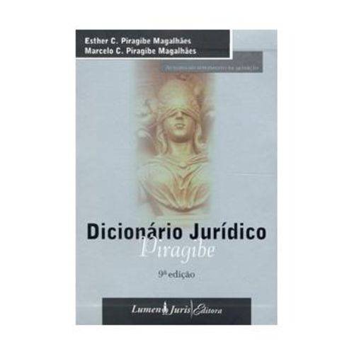 Dicionário Jurídico Piragibe - 9ª Edição 2007 - CD-ROM