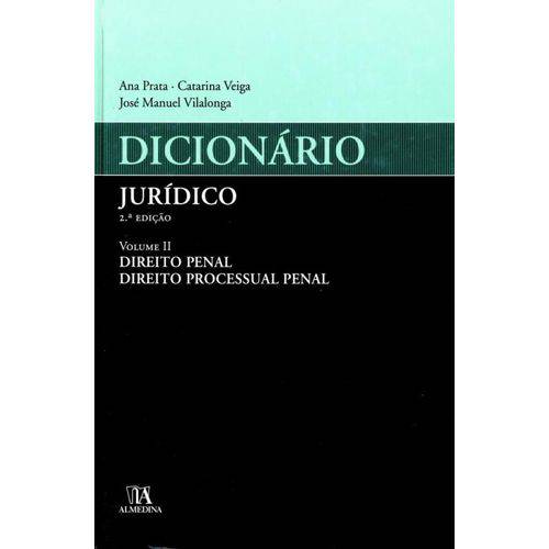 Dicionario Juridico -volume Ii