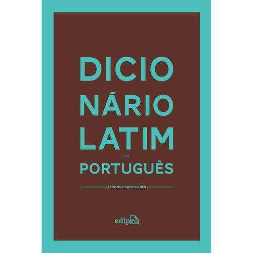 Dicionario Latim Portugues - Edipro