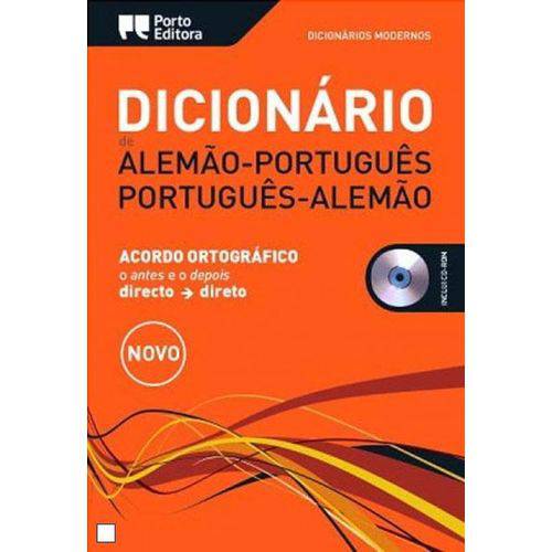 Dicionario Moderno Alemao Portugues Duplo