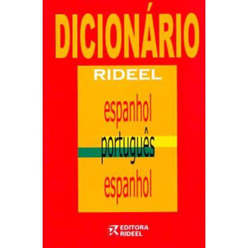 Dicionario Rideel Espanhol/portugues/espanhol - 1