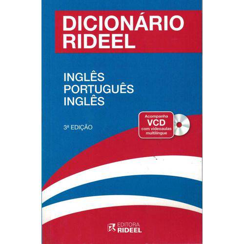 Dicionario Rideel - Ingles-portugues-ingles - com Cd - 3ª Ed