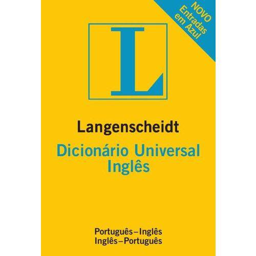 Dicionário Universal Langenscheidt - Português / Inglês - Inglês / Português
