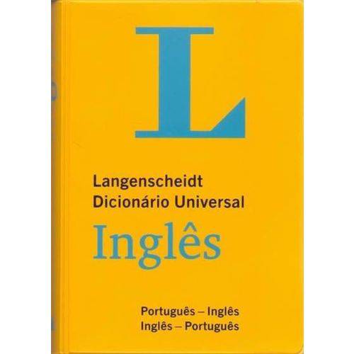 Dicionário Universal Langenscheidt - Português / Inglês - Inglês / Português