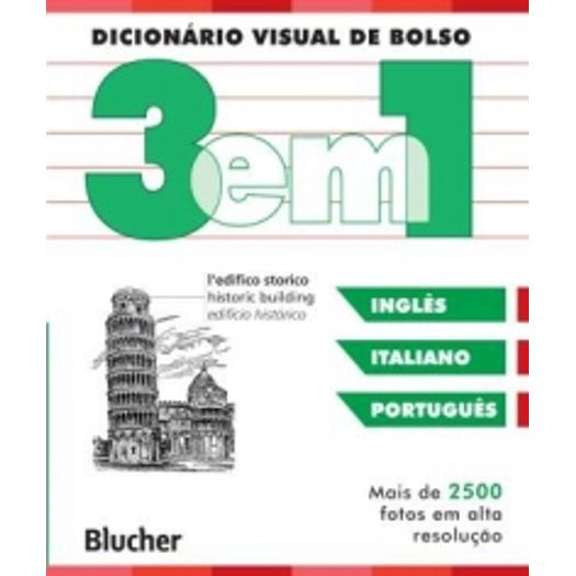 Dicionario Visual de Bolso 3 em 1 - Blucher