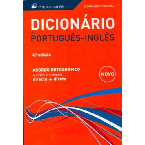 Dicionarios de Portugues / Ingles - Novo Acordo Ortografico