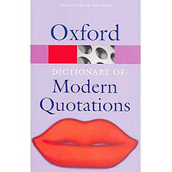 Dictionary Of Modern Quotations