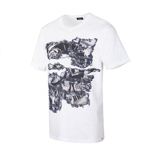 Diesel | Camiseta T-Joe-Nc Masculina Branca - P