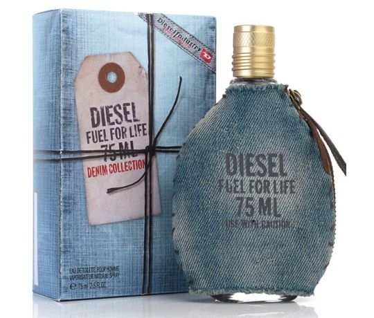 Diesel Fuel For Life Denim Collection Eau de Toilette Masculino 75 Ml