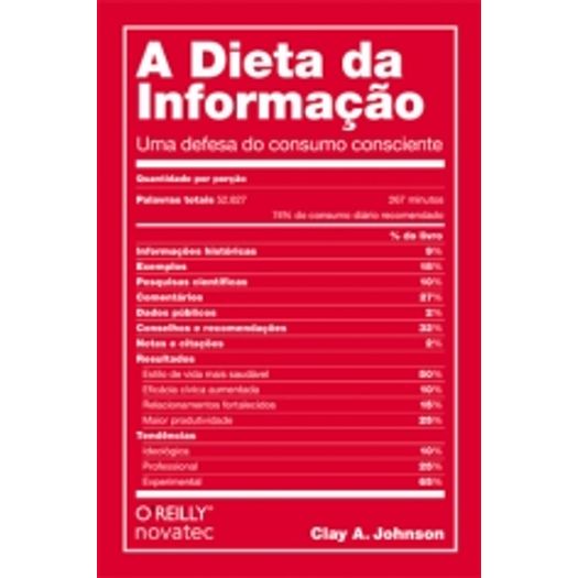 Dieta da Informacao, a - Novatec