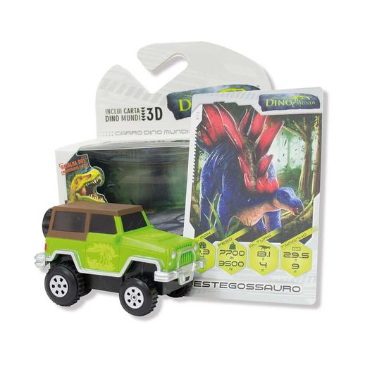 Dino Mundi Carro Estegossauro - Fun Divirta-se/Toystalk