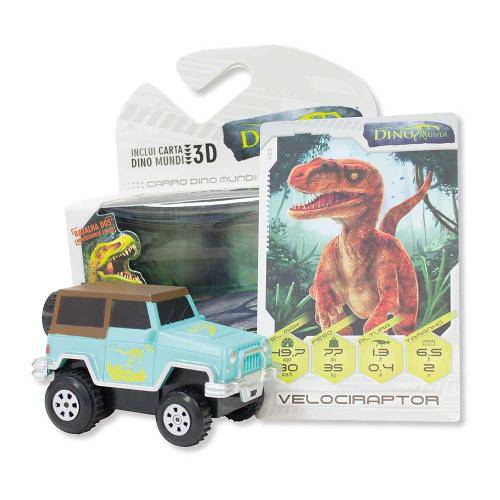 Dino Mundi Carro Velociraptor - Fun Divirta-Se/Toystalk