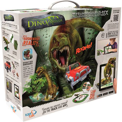 Dino-Mundi Fúria T-Rex 120 Peças - Fun